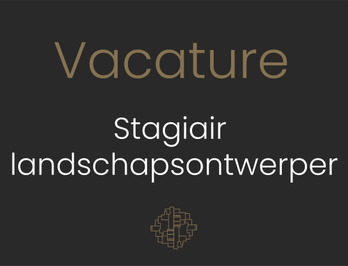 Vacature | Stagiair landschapsontwerper
